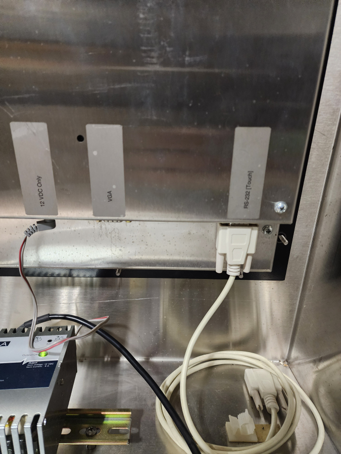 Lot of 2 ACC MicroOP FPM-180-OFT Stainless Steel Cleanroom Monitors/interface, photo 10 of 26