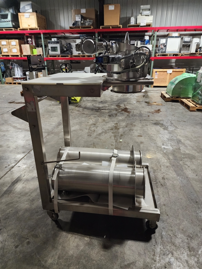 Glatt TKS Split Butterfly Valve Pneumatic Containment Isolation Valve w/ Stainless Tubing, photo 2 of 9