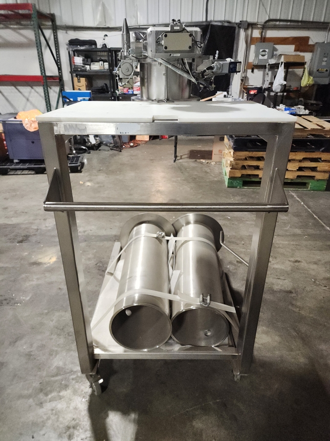 Glatt TKS Split Butterfly Valve Pneumatic Containment Isolation Valve w/ Stainless Tubing, photo 3 of 9