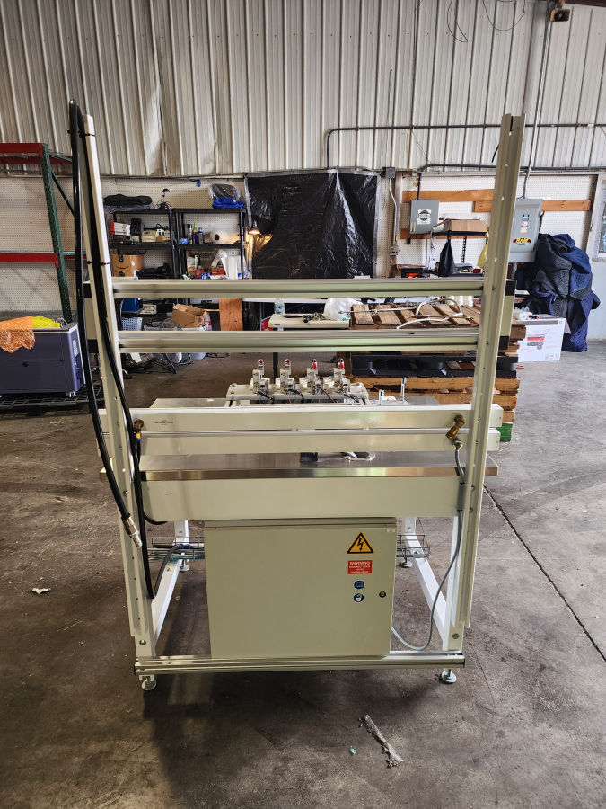 4-Station Pneumatic Pressure Decay Test Bench | Festo MS6 Controls | Workplace Systems Stainless Bench, photo 8 of 9