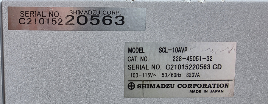 Shimadzu HPLC LOT SIL-HTA SIL-10AF x2 LC-20AT SCL-10AVP x3 DGU-14A x7 FCV-10ALVP x2 SN:L20013900027, photo 23 of 99