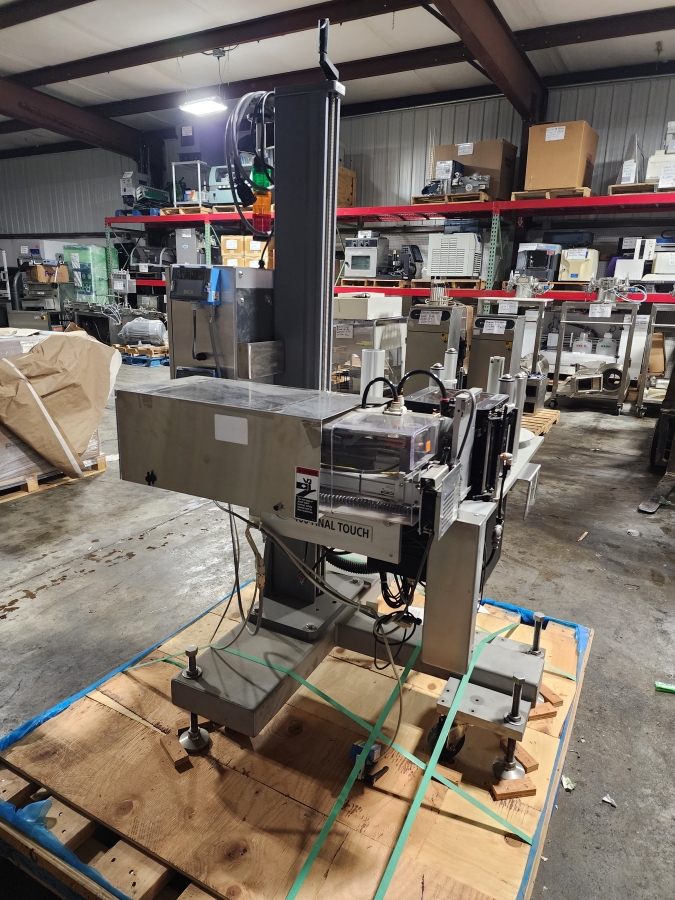 NJM CLI 400R Final Touch Pressure Sensitive Labeler Stainless Steel; SN:0067-M05G0036, photo 3 of 8