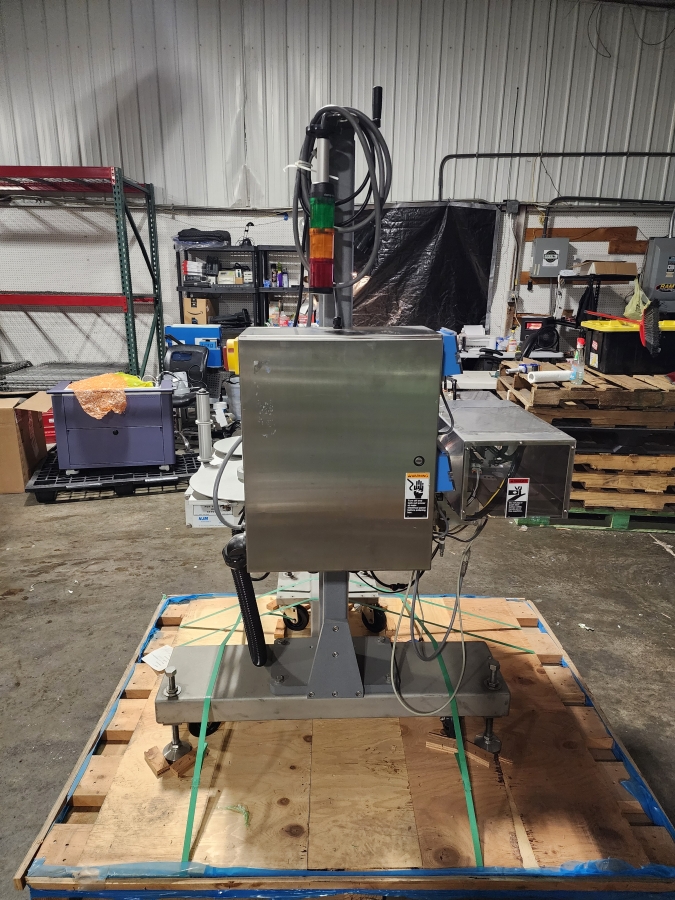 NJM CLI 400R Final Touch Pressure Sensitive Labeler Stainless Steel; SN:0067-M05G0036, photo 5 of 8