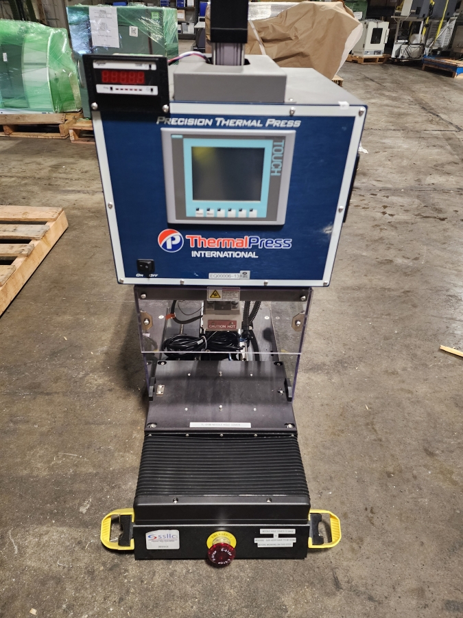 ThermalPress Intl Precision Thermal Press Model C25MM Siemens SIMATIC Controller Mfg 06/2015; Serial C25MM15061705, photo 1 of 6