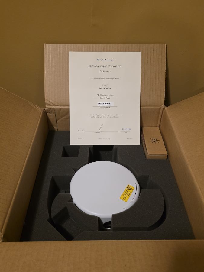 Agilent G1948B API Electrospray Ion Source (ESI) G1946-65338; SG23039088, 2229041, 229043, 0, photo 4 of 20