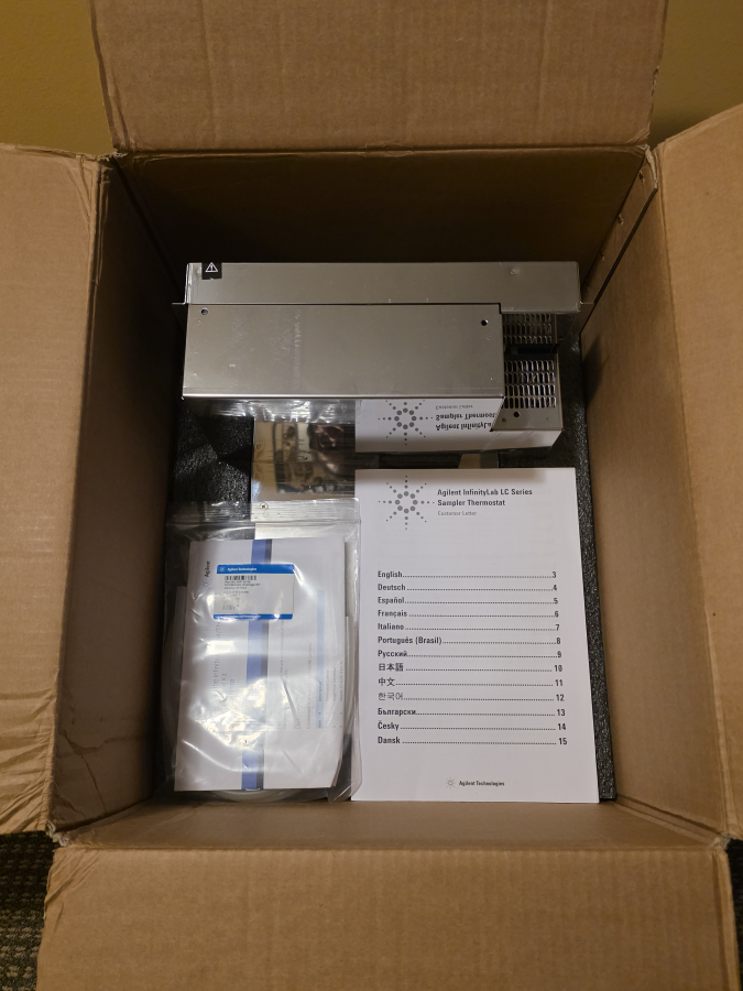 2 pcs., Agilent G7167 InfinityLab LC Series Sample Thermostat Cooler; s/n  DEBBP25073, AT05643 , photo 7 of 16