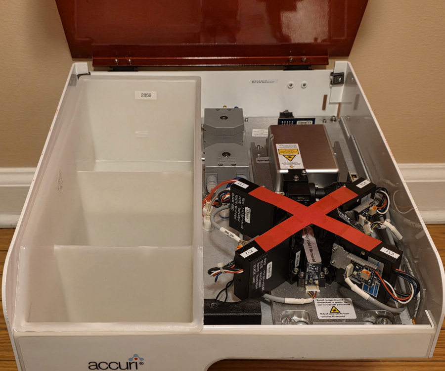 Accuri C6 Flow Cytometer with Computer; s/n 3122, photo 8 of 40