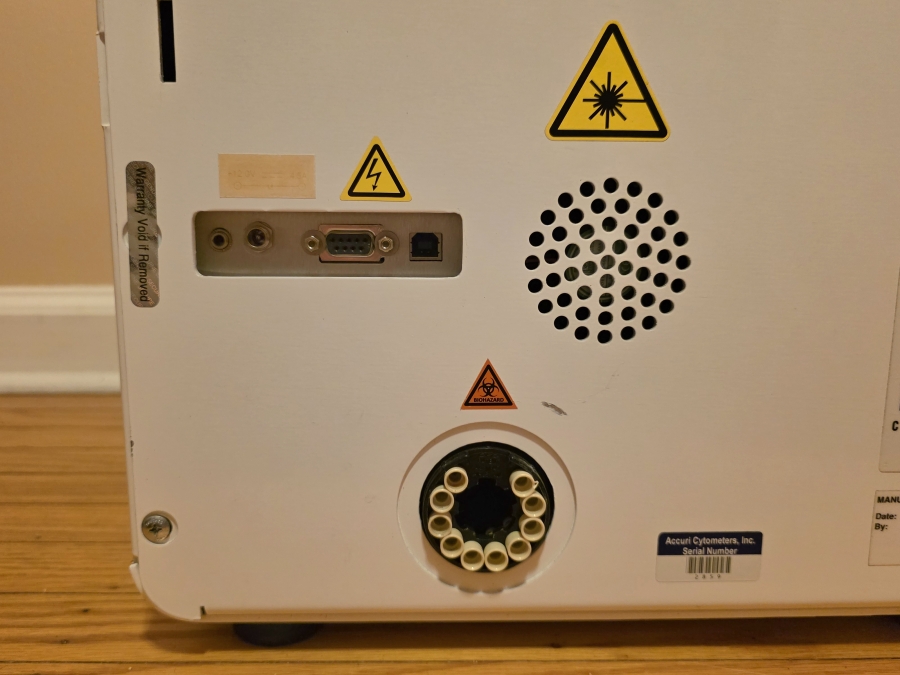 Accuri C6 Flow Cytometer with Computer; s/n 3122, photo 18 of 40