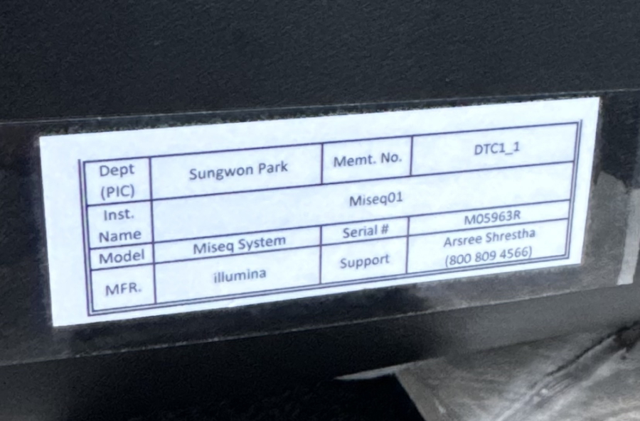Illumina MiniSeq DNA Sequencer; SN: M05963R, photo 5 of 5