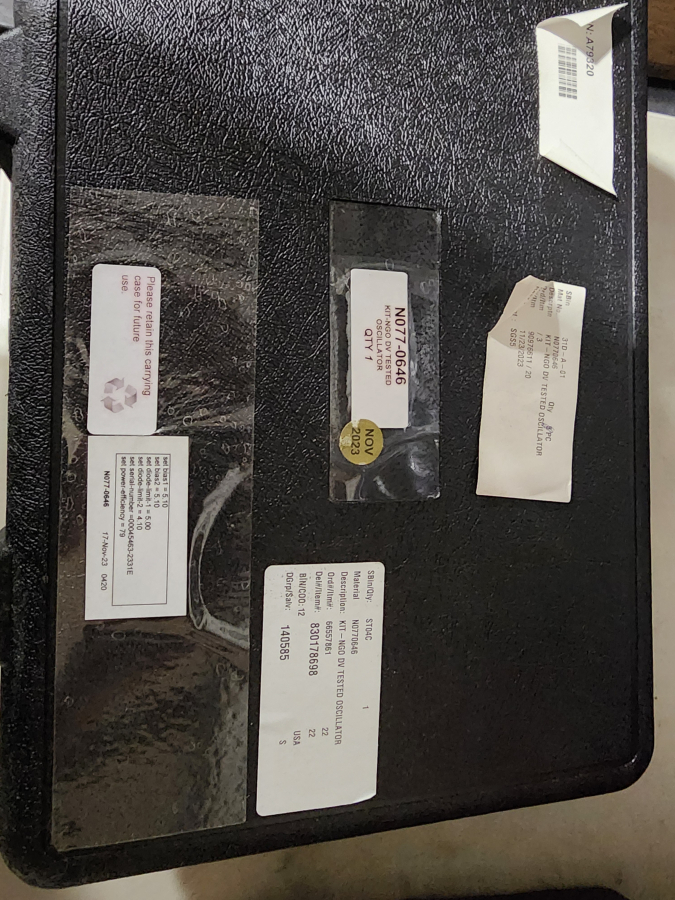 PerkinElmer Optima ICP-OES Sedona N077-0646 Oscillator, Tested , photo 3 of 3