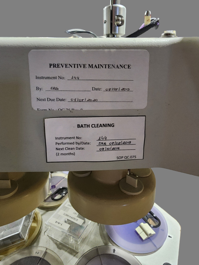 Varian VK7025 Dissolution Tester; SN:9-0168-0707, photo 6 of 12