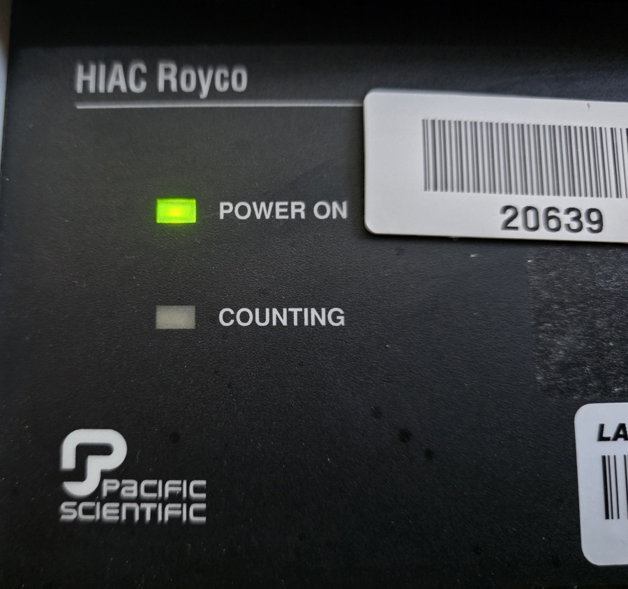 Pacific Scientific Instruments HIAC ROYCO 9703 Liquid Particle Counter w/HRLD-400CE; SN:E02673, photo 5 of 20
