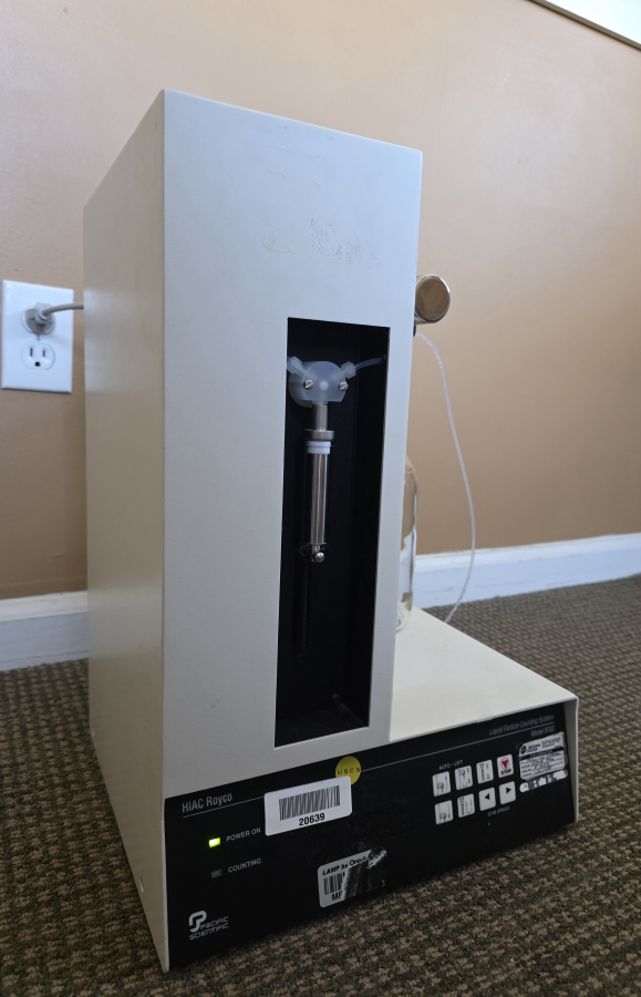 Pacific Scientific Instruments HIAC ROYCO 9703 Liquid Particle Counter w/HRLD-400CE; SN:E02673, photo 6 of 20