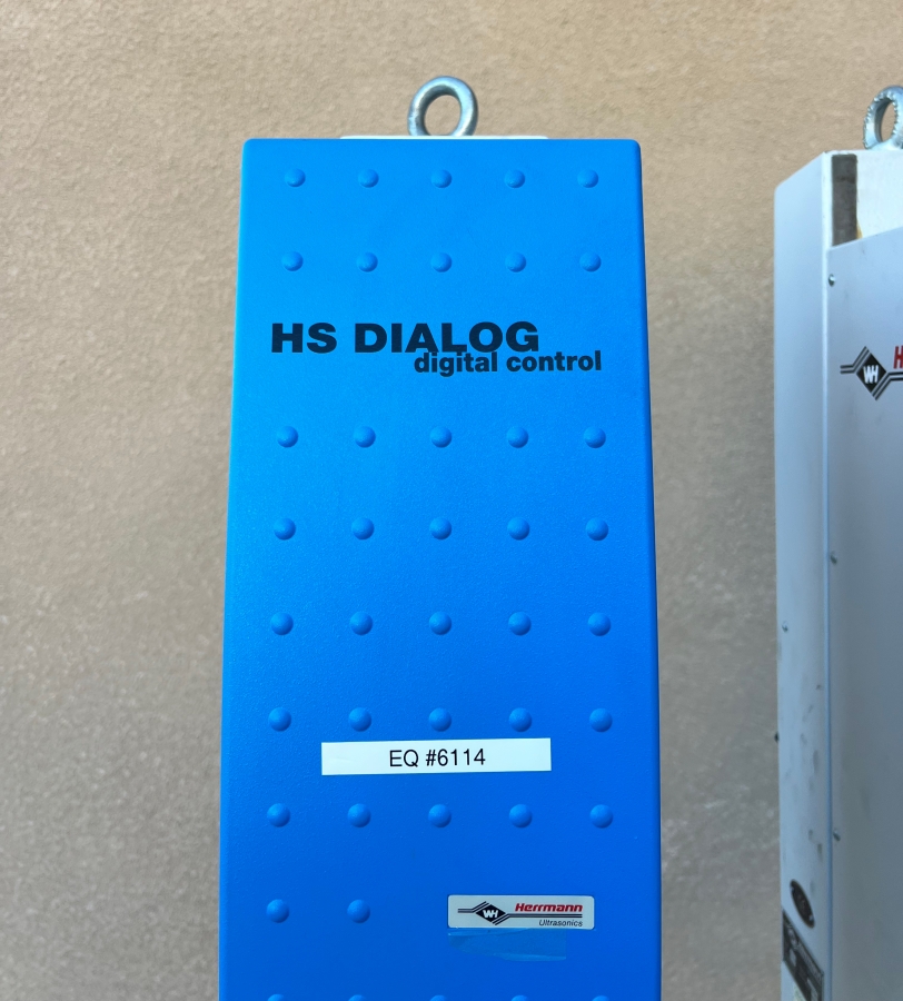 Pair of Herrmann HSDDC 4.5kW 20kHz Ultraschall Ultrasonic Welding Machines; S/N SM11010/12, 0680/11, photo 7 of 31