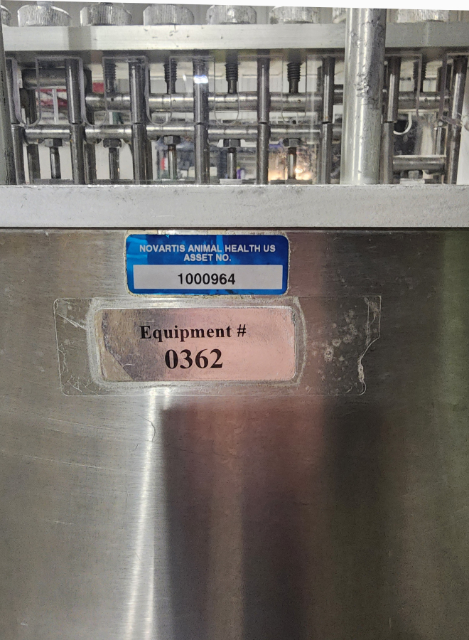 Perry Industries TPLF-8 AquaFil 8-Head In-Line Liquid Filling Machine Conveyor System, photo 8 of 17