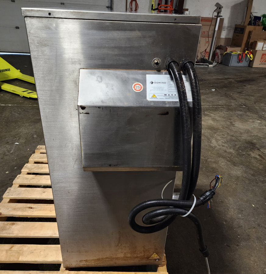 Domino 10mm D320i BCP7 Controler, Laser, DPX1000 L012936 Fume Extractor and printing system , photo 12 of 21