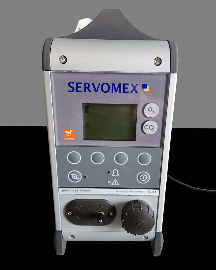 Servomex Model SERVOFLEX MiniMP 5200 Portable 02/CO2 Gas Analyzer; S/N# 05230A1/13759, photo 2 of 15