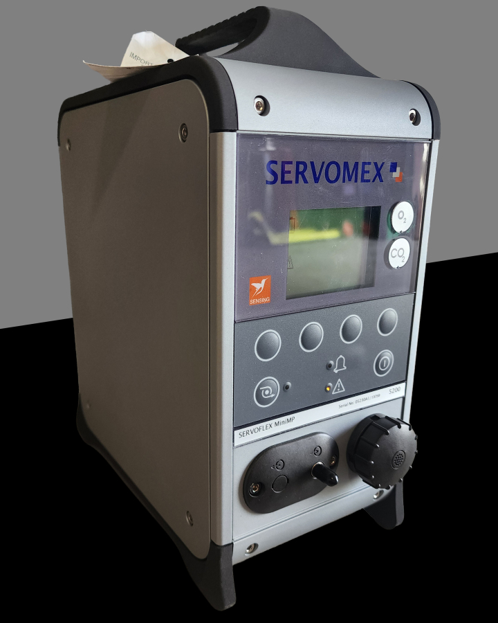 Servomex Model SERVOFLEX MiniMP 5200 Portable 02/CO2 Gas Analyzer; S/N# 05230A1/13759, photo 3 of 15