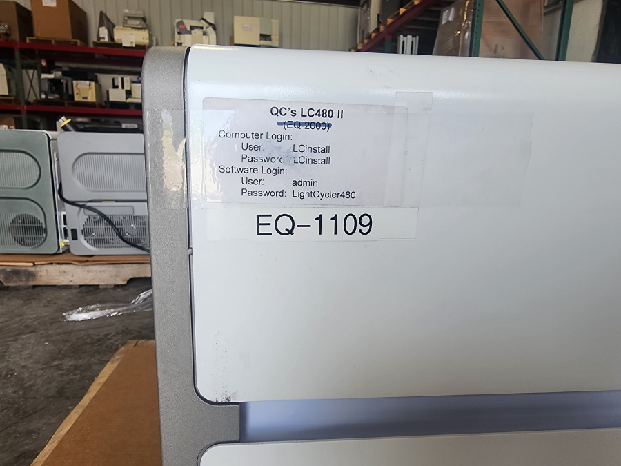 Roche LightCycler 480 II /96 PCR System includes computer with software; S/N 29451, photo 7 of 14