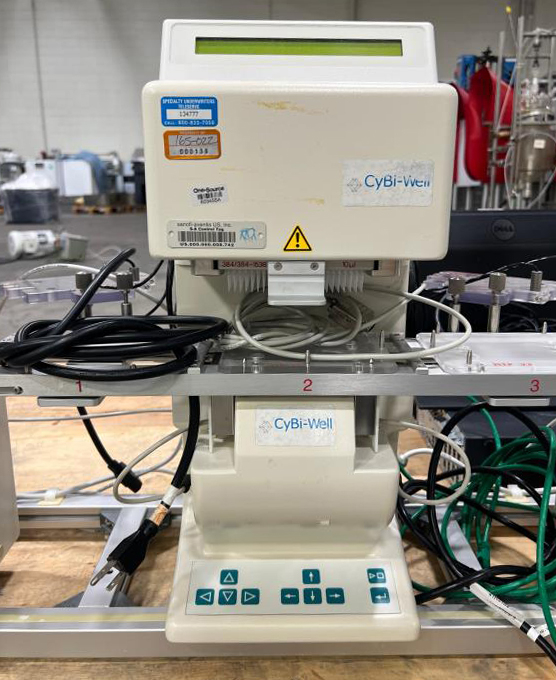 Opaljena CiBio CyBi-Well Table Top Automated Liquid Handler w/computer, photo 18 of 21