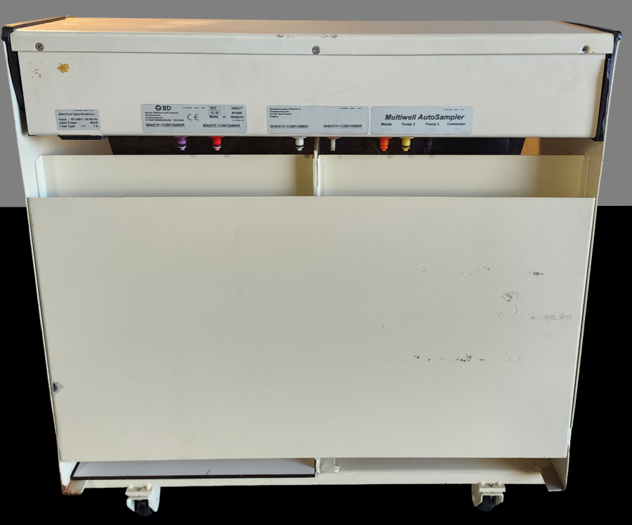 Becton Dickinson FACSCalibur Flow Cytometer w/ FACSFlow, HTS,  SN:E2044, photo 7 of 20
