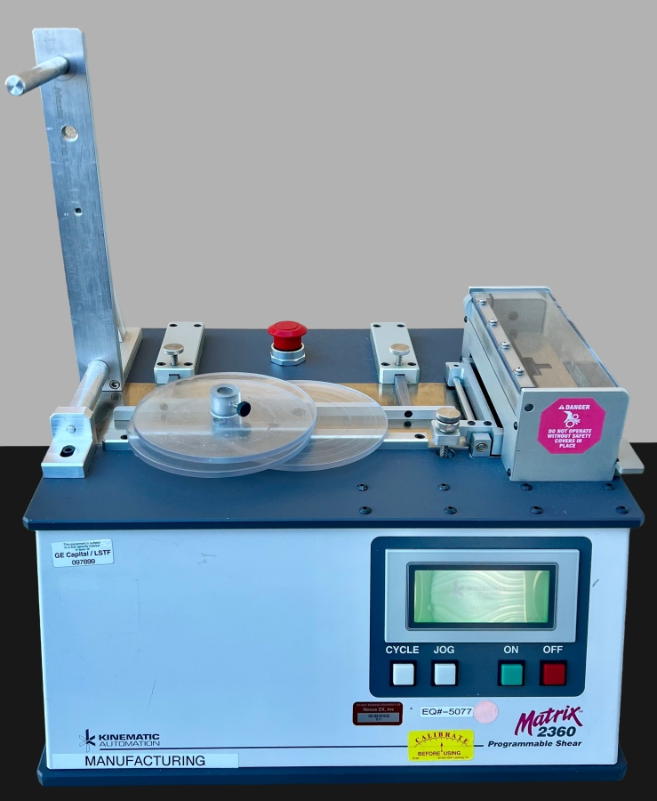 Kinematic Automation Matrix 2360 Programmable Shear Module; S/N 06010874GP-06, photo 2 of 9