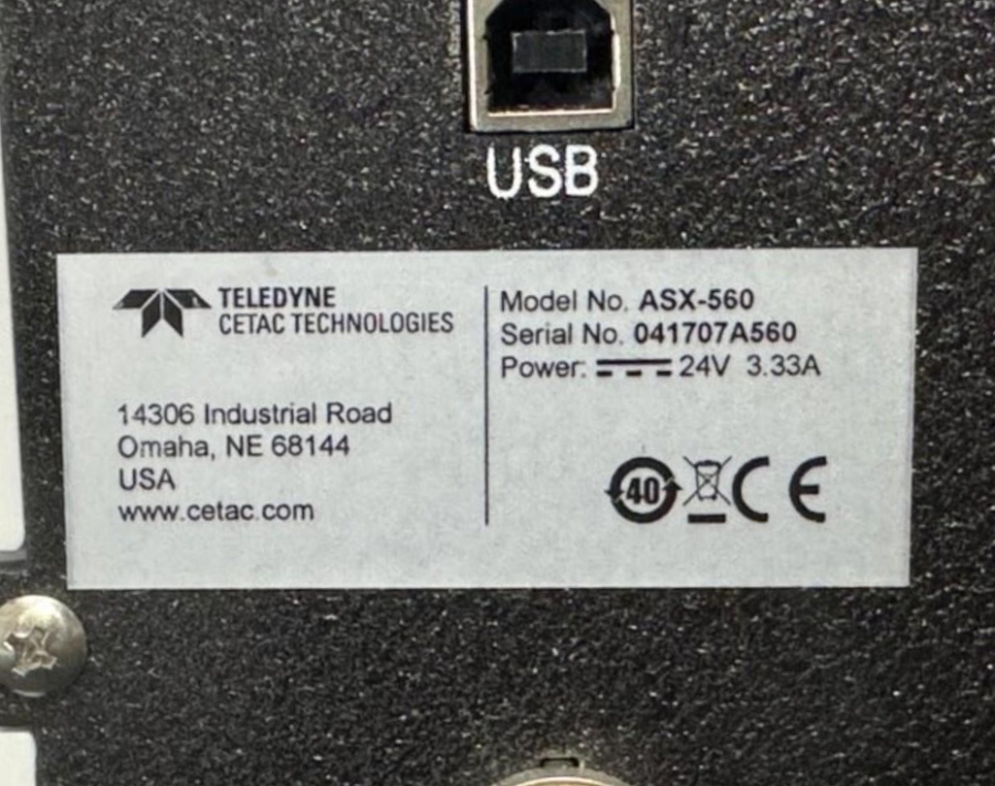 Teledyne CETAC ASX-560 Autosampler; S/N 041707A560, photo 3 of 7