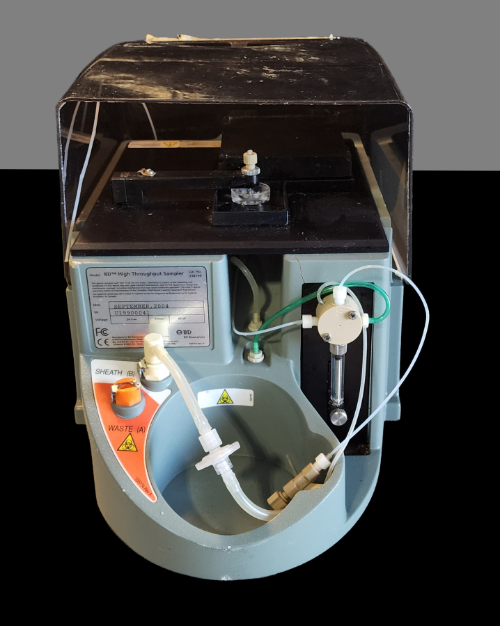 Becton Dickinson FACSCalibur Flow Cytometer w/ FACSFlow, HTS,  SN:E2044, photo 2 of 20