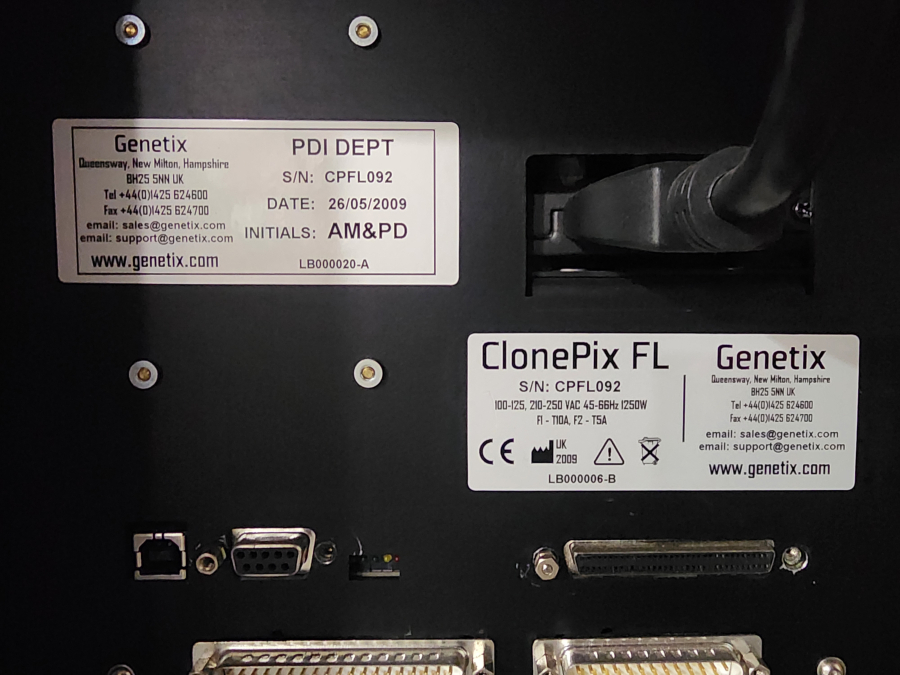 Genetix ClonePix FL Cell counter and clone screener; SN:CPFL092, photo 9 of 14