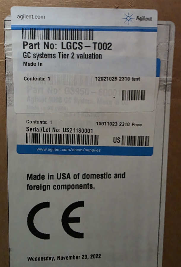 Agilent Intuvo 9000 Benchtop Gas Chromatograph System; S/N US21180001, photo 5 of 46