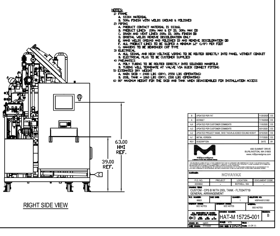 MilliporeSigma Cogent Lab Ultrafiltration / Diafiltration TFF System, photo 5 of 22