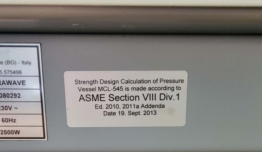 Milestone Ultrawave Digestive System w/ Smart H150-1500 Chiller; SN:13080292, photo 31 of 35
