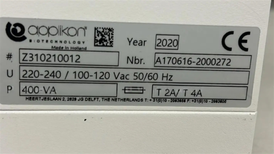 Getinge Applikon Biotechnology my-Control Bioreactor Controller — Part No. Z310210012, Year 2020 ; SN:A170616-2000255/260/264/269/273, photo 6 of 20