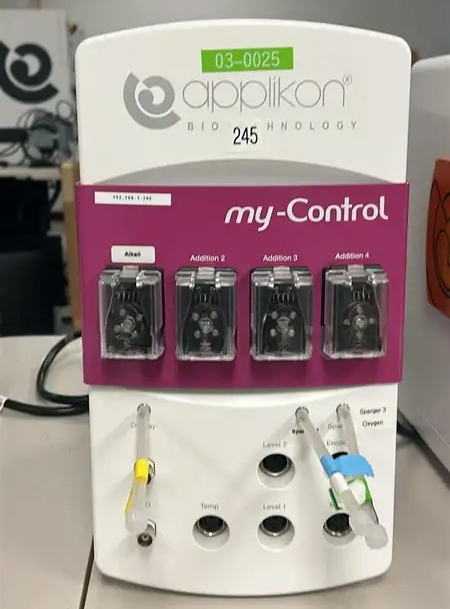 Getinge Applikon Biotechnology my-Control Bioreactor Controller Z310210012 (2020) Magenta [03-0025] - Custom Config: Dual O₂ gas (500 + 50 mL/min) for fine DO control; SN: A170616-2000266, photo 1 of 4
