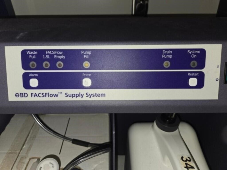 BD Biosciences LSRFortessa 647794L6 Cell Analyzer-Flow Cytometer System, 647701 HTS, HP Z230 Workstation, Fluidics Cart, ONEAC Conditioned PS; Rolling Table, photo 15 of 26