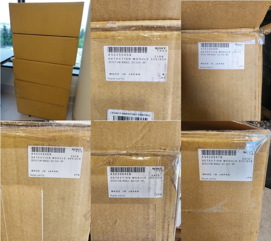 Sony ID7000 Detection Module Set of 5: 320/355/405/488/637 , photo 1 of 19