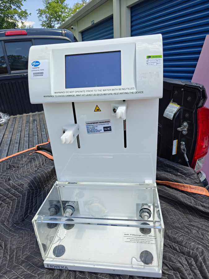 Erweka ZT 722 Disintegration Tester; S/N#: 139516, photo 1 of 6