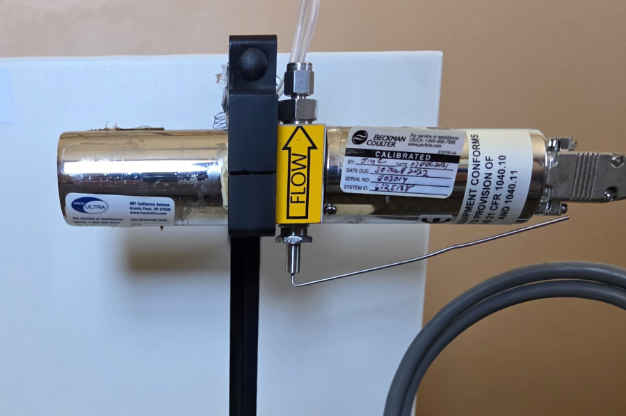 Beckman Coulter HRLD-400 Liquid Particle Counting Light Obscuration Sensor HIAC Royco; SN:E03014, photo 2 of 6