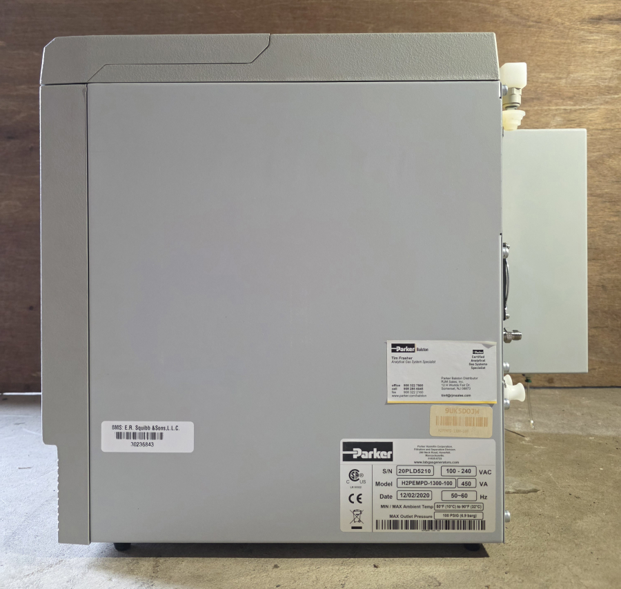 Parker Balston H2PEMPD-1300-100 Hydrogen Generator 1300 mL/min Auto Water Feed; S/N: 20PLD5210, photo 14 of 21