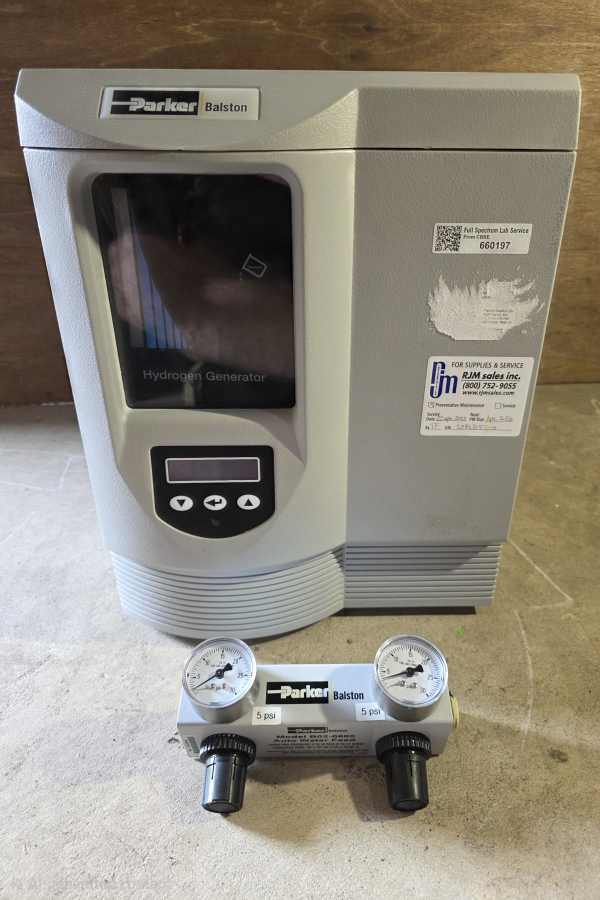 Parker Balston H2PEMPD-1300-100 Hydrogen Generator 1300 mL/min Auto Water Feed; S/N: 20PLD5210, photo 1 of 21