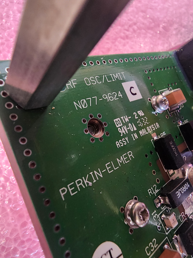 PerkinElmer N077-0646 NGO DV RF Oscillator Assembly; PE OEM Tested, photo 3 of 12