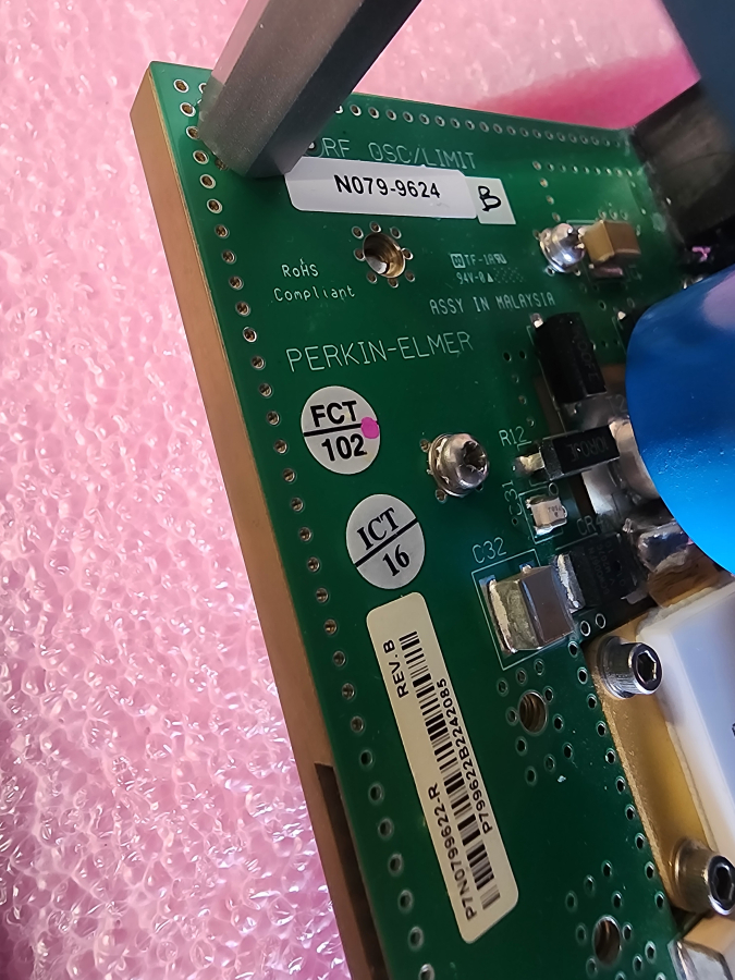 PerkinElmer N077-0646 NGO DV RF Oscillator Assembly; PE OEM Tested, photo 12 of 12