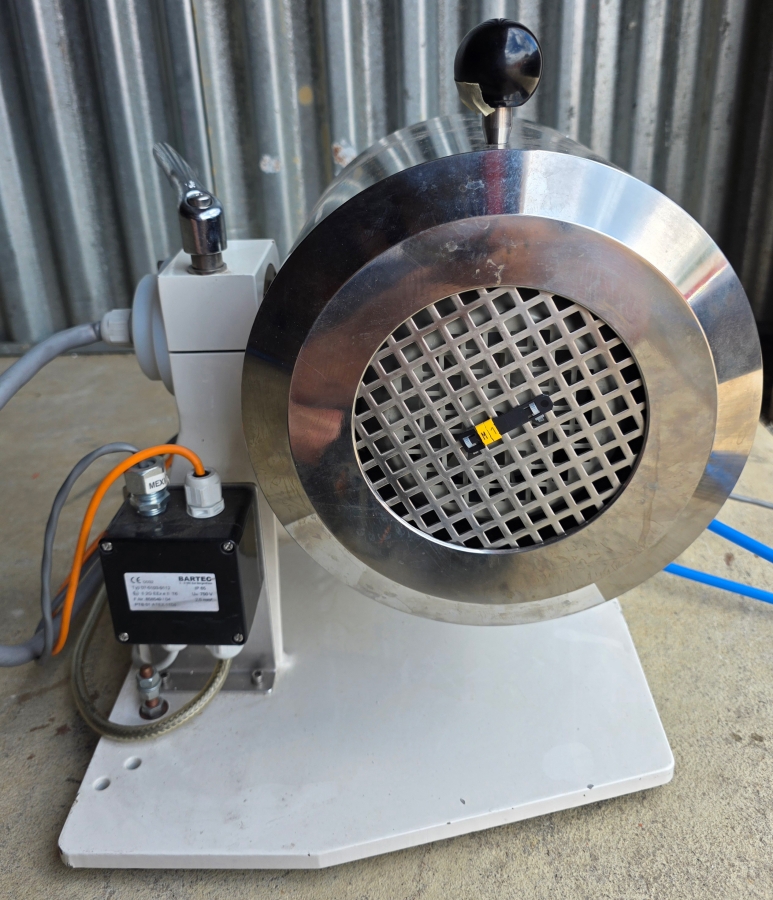 NETZSCH MiniCer 150ml Laboratory Agitator Bead Mill, Zirconia Wetted Path, w/ Feed/Pressure Vessel Module + Control Cabinet, photo 16 of 23