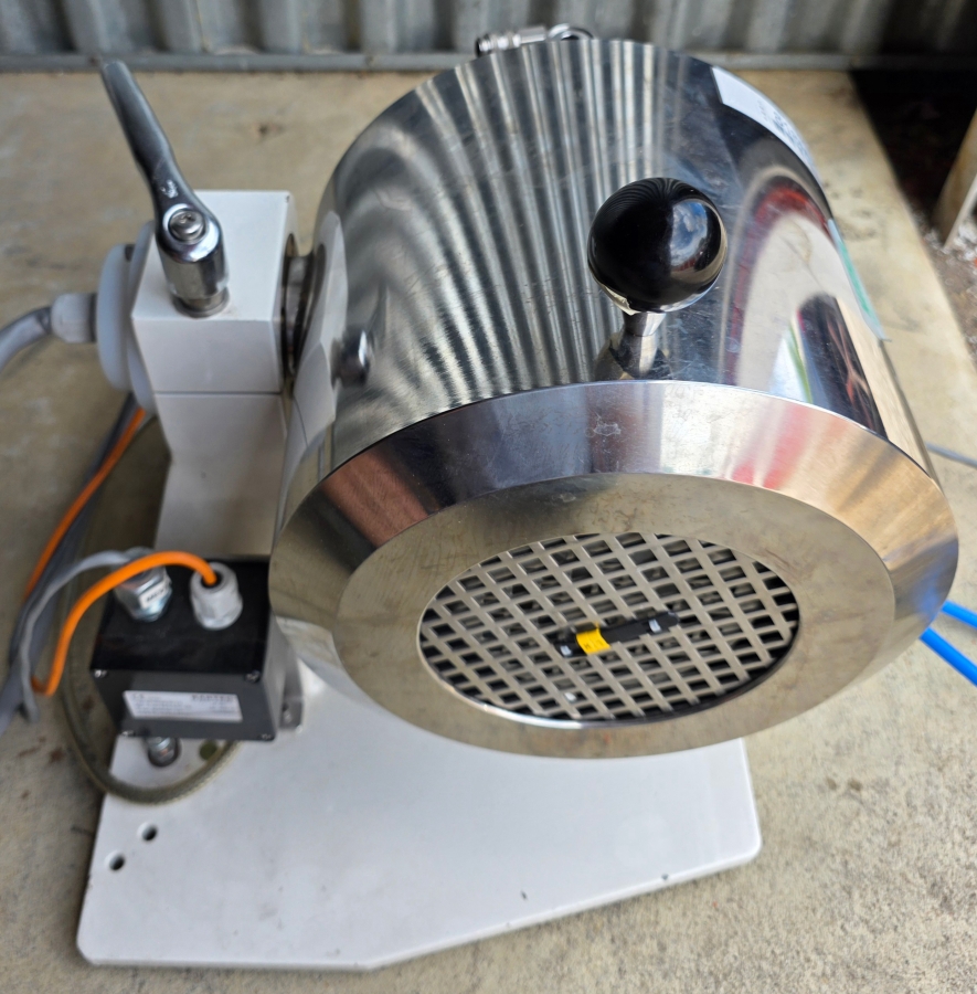 NETZSCH MiniCer 150ml Laboratory Agitator Bead Mill, Zirconia Wetted Path, w/ Feed/Pressure Vessel Module + Control Cabinet, photo 5 of 23
