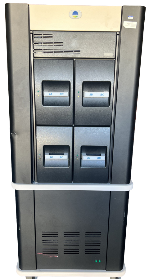 2023 bioMérieux BACT/ALERT 3D DUAL-T LT 240-Bottle Incubator with REF 210177 Cart Assembly, S/N LTMD1438, photo 1 of 10
