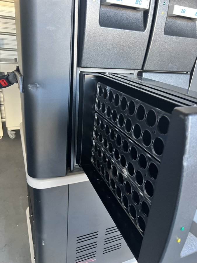 2023 bioMérieux BACT/ALERT 3D DUAL-T LT 240-Bottle Incubator with REF 210177 Cart Assembly, S/N LTMD1438, photo 10 of 10