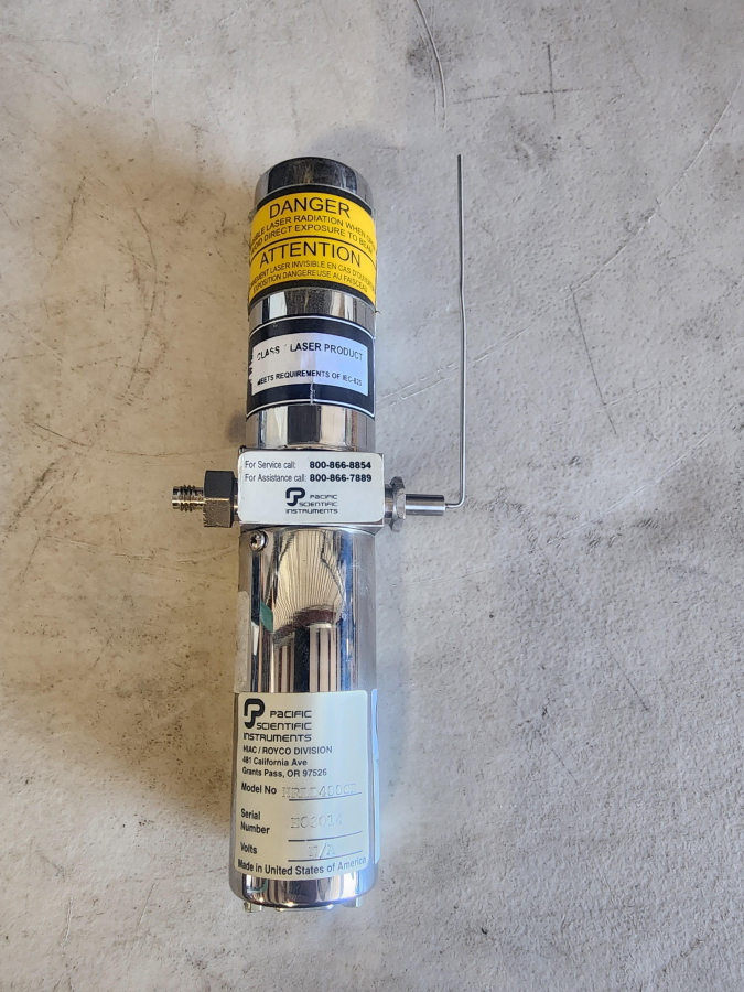 Beckman Coulter HRLD-400 Liquid Particle Counting Light Obscuration Sensor HIAC Royco; SN:E03014, photo 5 of 6