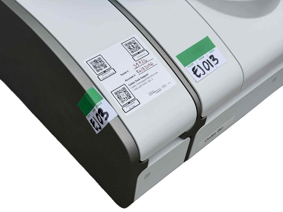 Roche Cedex Bio Bioprocess Metabolite Analyzer w/ Computer, Software 3.0; S/N 35726, photo 7 of 17