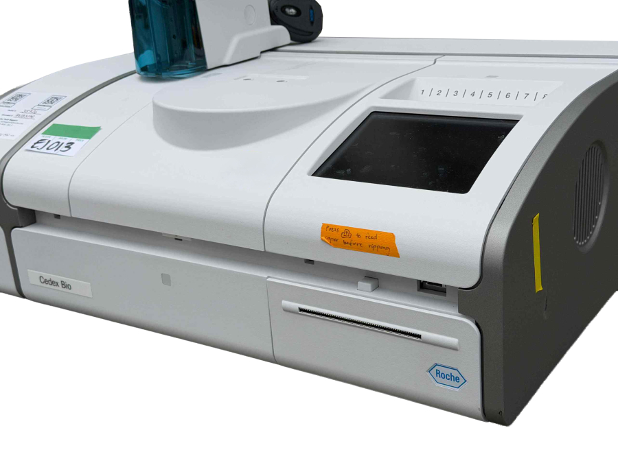 Roche Cedex Bio Bioprocess Metabolite Analyzer w/ Computer, Software 3.0; S/N 35726, photo 4 of 17