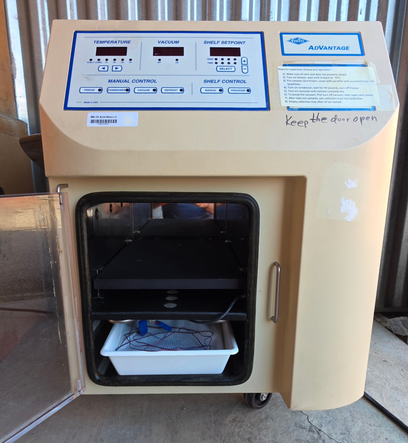 VirTis AdVantage EL 2 L Benchtop Freeze Dryer Lyophilizer, S/N 214600, photo 2 of 15